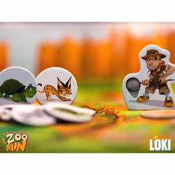 Iello Zoo Run Board game Travel/adventure - Additional view 7