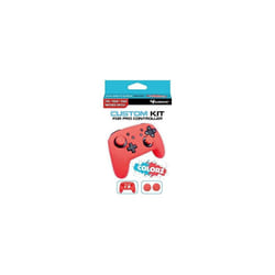 Subsonic Silicon Protective Cover Custom Kit for Pro Controller - Red (Nintendo Switch)