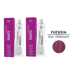 Wella Color Charm Paints FUCHISA Semi-Permanent - Fuchsia - Pack of 2