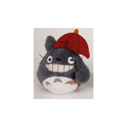 My Neighbor Totoro Plush Figure Totoro Red Umbrella 15 cm