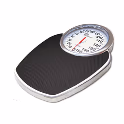 Little Balance Pro M160, Mechanical personal scale, 160 kg, 1 kg, Black, kg, Analogue