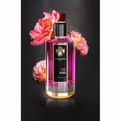 Mancera Pink Roses, Women, 120 ml, Liquid perfume, Sparkling Bergamot, Mandarin, Bulgarian Rose Oil & Green Notes., Rose Abso ...