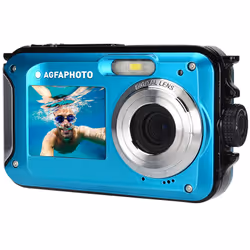 AgfaPhoto WP8000 digital camera 1/3" Compact camera 24 MP CMOS 1920 x 1080 pixels Blue - Additional view 3