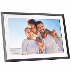 AgfaPhoto APF1000WIFI digital photo frame Black 25.4 cm (10") Touchscreen Wi-Fi