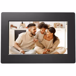 AgfaPhoto APF700WIFI digital photo frame Black 17.8 cm (7") Touchscreen