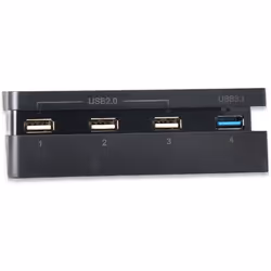 4 Port USB Hub for PS4 Slim Console