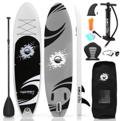 SereneLife Inflatable Stand Up Paddle Board, SUP Board- Paddleboards for Adults & Youth, Paddle Board Accessories,15.25 cm Thick Standup Paddleboardin