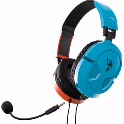 Turtle Beach Recon 50 Red/Blue Gaming Headset for Xbox Series X|S, Xbox One, PS5, PS4, PC & Mobile with 3.5mm Connection