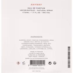 Juliette Has A Gun ANYWAY Eau de Parfum New Pack 1?x 50?ml