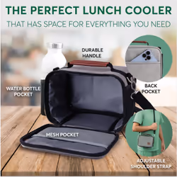 Umami FJCJ Lunch bag Black, Grey 1 pc(s)