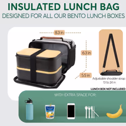 Umami FJCJ Lunch bag Black, Grey 1 pc(s)