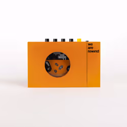 WE ARE REWIND 252426, 30 - 12500 Hz, Bluetooth, Orange, 12 h, Lithium-Ion (Li-Ion), 3.7 V