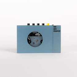 WE ARE REWIND 252427 cassette player Portable cassette player 1 deck(s) Blue