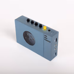 WE ARE REWIND 252427 cassette player Portable cassette player 1 deck(s) Blue
