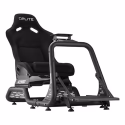 Oplite Cockpit GTR S8 Infinity, Racing cockpit, Black, Steel, 150 kg, 150 cm, 210 cm