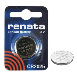 2 x Genuine Renata CR2025 3V 165mAh Lithium Batteries Cell Coin Button Watch Battery
