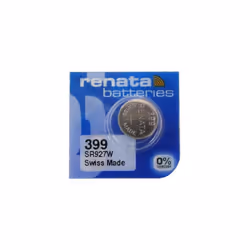Renata Single Watch Battery Swiss Made Renata 399 or SR927SW Or AG7 1.5V - 3 x 399, SR 927 SW