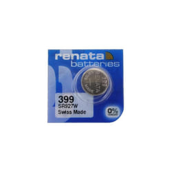 Renata Single Watch Battery Swiss Made Renata 399 or SR927SW Or AG7 1.5V - 3 x 399, SR 927 SW
