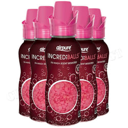 Airpure INCREDiBALLS In-Wash Scent Booster Fuchsia & PearlsÂ® x 6