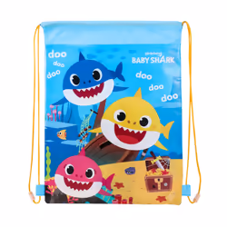 Baby Shark Drawstring Bag, Gym Bag, Shoe Bag, School PE Bag