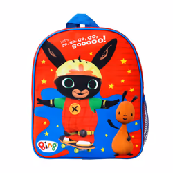 Bing Kids Premium Backpack Rucksack Travel Bag with side mesh pocket