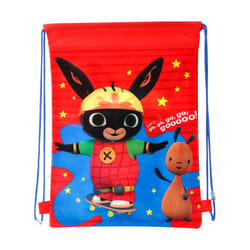 Bing Kids Drawstring Sports Gym School Bag Lightweight Multicolour