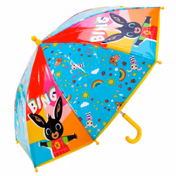 BING Bunny Umbrella Children Character Folding Kid Boys Splash Dome