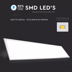VT-12031 29W LED PANEL 1200*300mm COLORCODE:3000K HIGH LUMEN