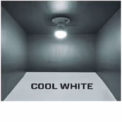 V-Tac LED 3w P45 Golf Ball Bulbs - PACK OF 10 - E14 / SES - Cool White 6400K