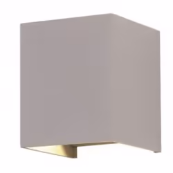 V-TAC VT-759, Outdoor wall lighting, Grey, Aluminium, IP65, Entrance, Garage, Garden, Patio, Grey