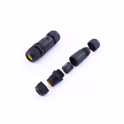 VT-868 BLACK WATER PROOF TERMINAL BLOCK -CABLE DIAMETER(5-9mm),IP68
