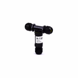 VT-869 BLACK WATER PROOF TERMINAL 3 WAY CONNECTOR -CABLE DIAMETER(8-12mm),IP68