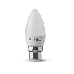 VT-223 5.5W PLASTIC CANDLE BULB WITH SAMSUNG CHIP COLORCODE:3000K B22
