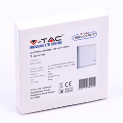 VT-5131 1 GANG WAY SENSOR SWITCH IP54