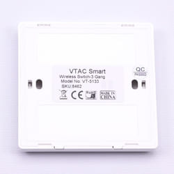 VT-5133 3 GANG WAY SENSOR SWITCH IP54