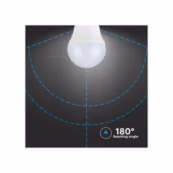 V-Tac 5.5W G45 LED PLASTIC BULB 4000K E27 PACK OF 6