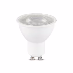 VT-275D 5W DIMMABLE GU10 PLASTIC LAMP WITH SAMSUNG CHIP COLOUR CODE :6400K DAYLIGHT