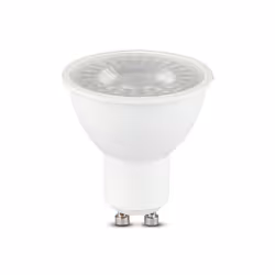 VT-275D 5W DIMMABLE GU10 PLASTIC LAMP WITH SAMSUNG CHIP COLOUR CODE  :6400K DAYLIGHT
