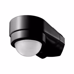VT-8094 INFRARED MOTION SENSOR-BLACK BODY - IP65 (240 DEG, 10M, CORNER MOUNTABLE)