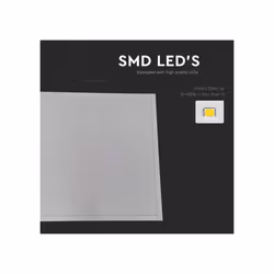 VT-6242 36W 600 x 600  (120LM/W) BACKLIT PANEL + LIFUD DRIVER, TP-A RATED & FLICKER FREE,6000K,  5YR