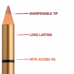 Impala - Brooklin Matte Waterproof Lip Liner | Colour 224 Pink Nude| Long - Lasting Lip Pencil I Smooth Non Smudge Texture