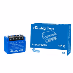 Shelly 1 Mini Gen3 Smart switch 1P Blue - Additional view 6