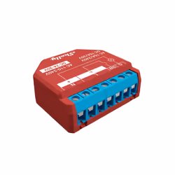 Shelly Plus 1PM, Smart switch, 1P, Wireless, 2484 MHz, 50 m, Red