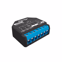 Shelly PLUS 2PM, Smart switch, 2P, Wireless, 2400 MHz, 50 m, Black