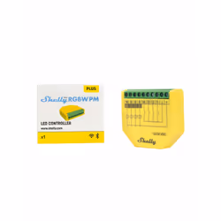 Shelly Plus RGBW PM Wireless Green, Yellow - Additional view 2