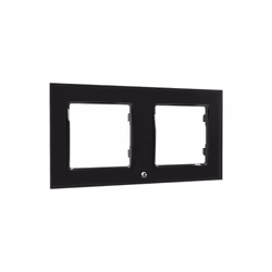 Shelly WF2, Black, Screwless, Shelly Wall switch, 150 mm, 80 mm, 1 cm