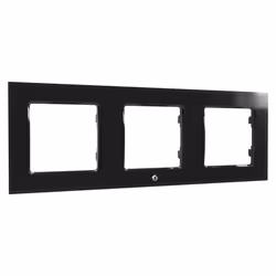 Shelly WF3, Black, Screwless, Shelly Wall Switch, 220 mm, 80 mm, 1 cm