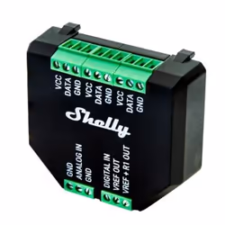 Shelly Plus Add-On, Indoor/outdoor, Temperature sensor, Built-in, Wired, Plastic, -20 - 40 °C