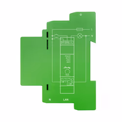 Shelly Pro Dimmer 1PM Built-in Blue, Green, Grey