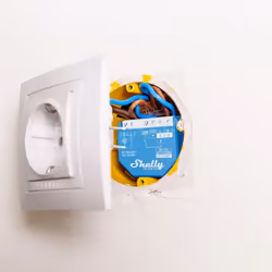 Shelly Qubino Wave 1 Smart switch Blue - Additional view 3